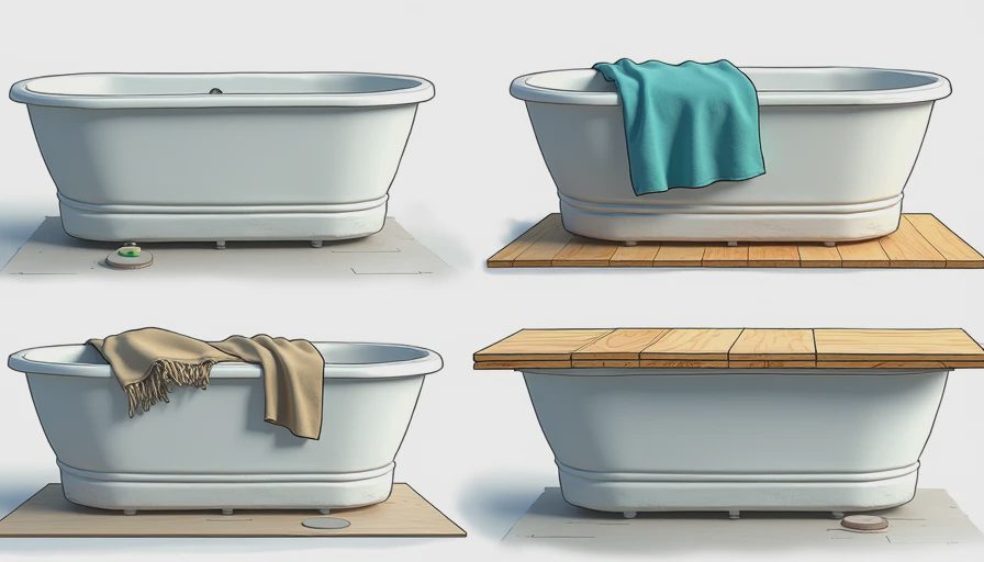 How to properly protect existing bathtub during demolition