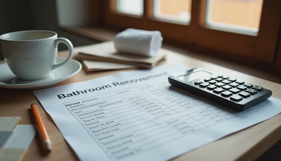 My Last Full Bathroom Remodel: The Actual Spreadsheet