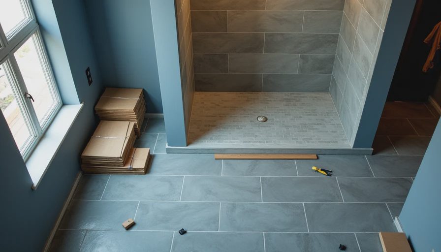 Visual context for porcelain tile