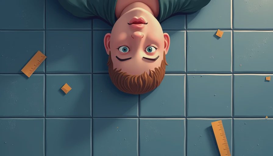 Illustration for tile flooring