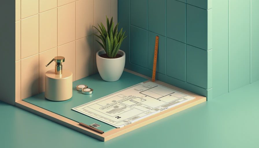 Illustration for wall tiles