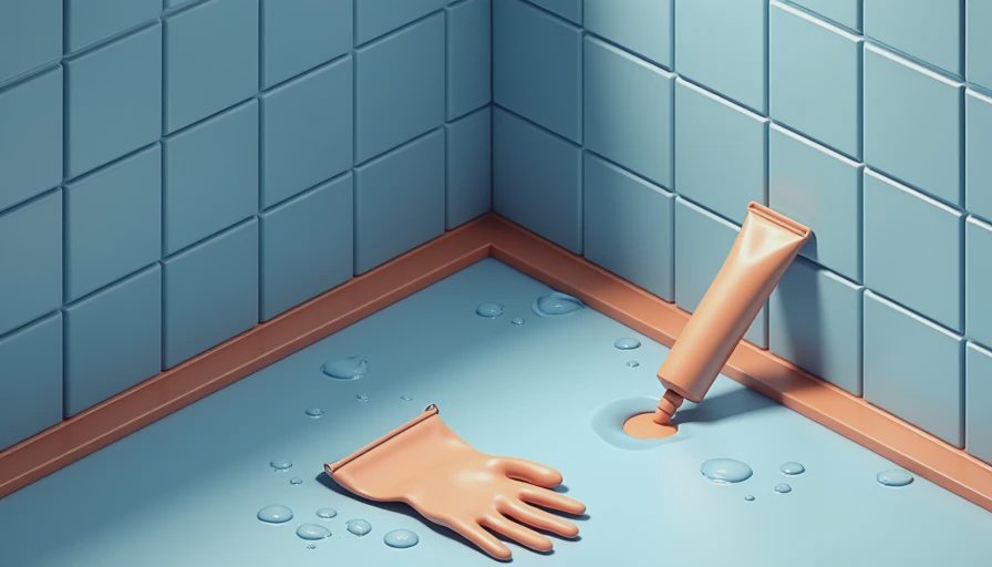 Visual context for waterproof sealant
