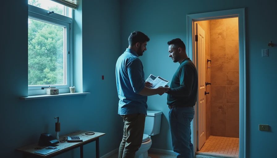 Illustration for bathroom renovation cost