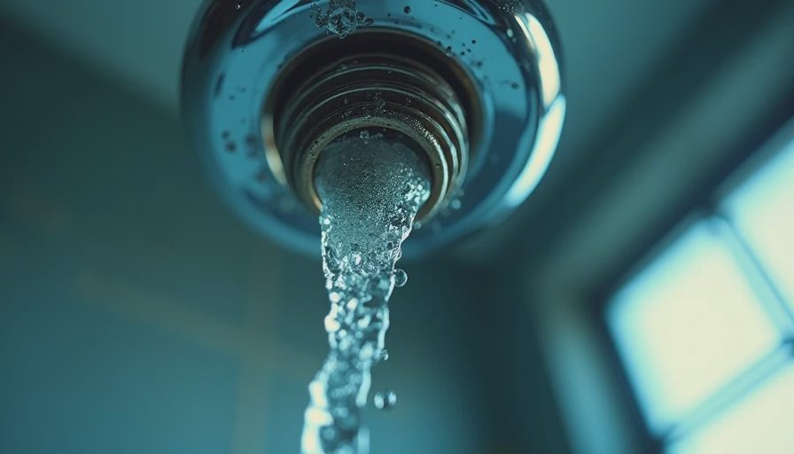 Visual context for shower head